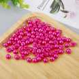 New imitation pearl button color mushroom type button semi-round pearl button diy bag dress decoration