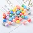 New Alpine double dispersion beads 16mm acrylic beads diy beaded material mobile phone bracelet accessories