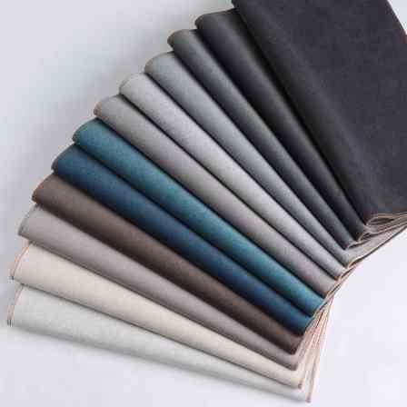 Fabric for sofa leather pattern mosha velvet flocking fabric 100% polyester Senorita(50)