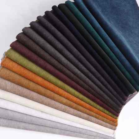 Fabric for sofa mosha velvet flocking fabric 100% polyester Explore（15）