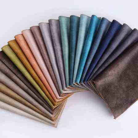 100% polyester  fabric for sofa linen pattern holland velvet Antwerp 86