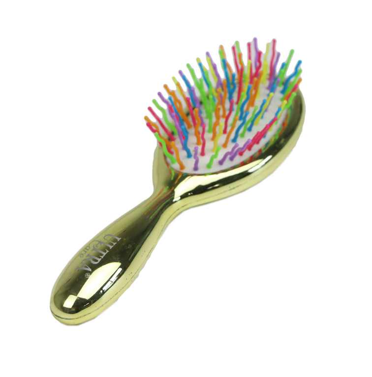 Plastic Shine Mini UV plating hair brush