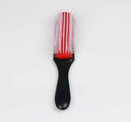 Classic Styling 9 Row Hair Brush for Wet or Dry Curly Hair  Detangling Separating Shaping hairbrush