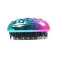 Plastic High Quality Professional Diamond UV Plating Shine Detangler Hair Brush