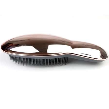 Plastic High Quality Professional UV Plating Detangling Hair Brush