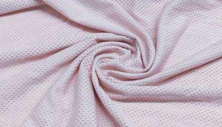 Light pink warp knitted netting