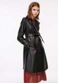 Ladies' fashion lambskin trend coat