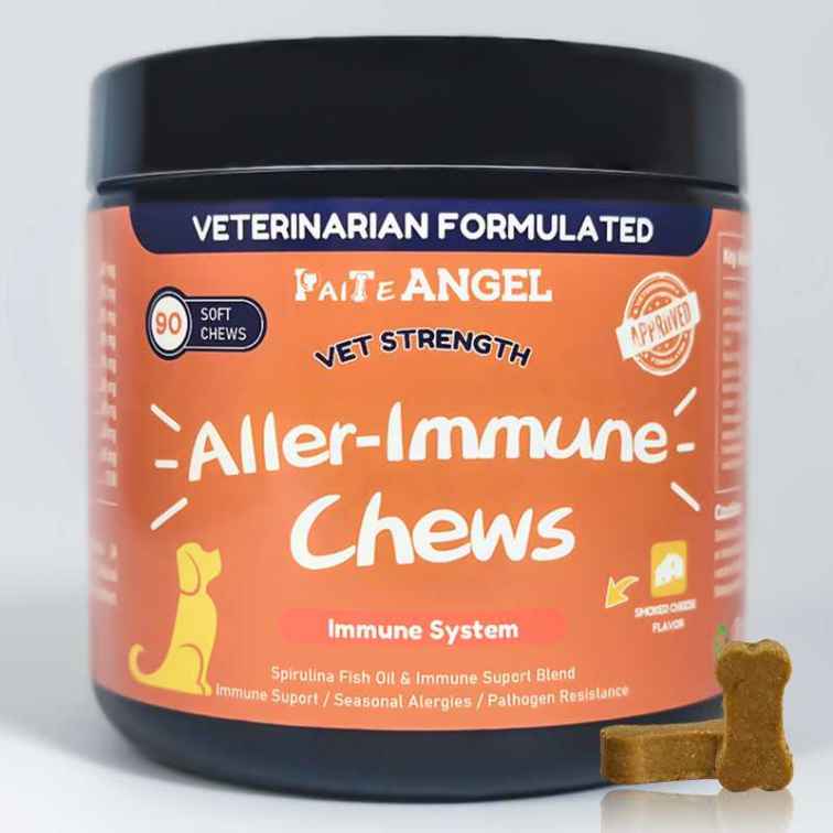 Pet Supplements Private Label Dog Allergy Relief Chew Digestive Health Defenses Allergy Immune Supplement For Dogs