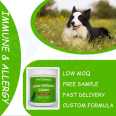Dog Allergy Relief Chew Hemp Support Liver Function Histamine Levels Private Label Pet Dog Immunity Treats Supplements