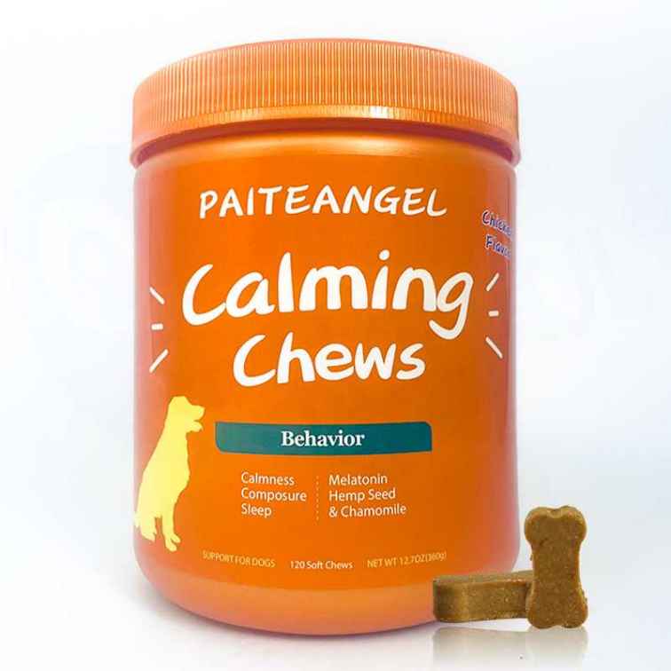 Nature Pet Supplement Promote Relief Composure Aid Comfort Relaxation Dog Cognition Calming Supplements For Dogs