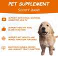 Dog Soft Vitamin Organic Gut Bowel Function Health Kidney Urinary Tract Private Label Dog Anal Gland Supplement For Pet