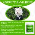 Odm Pet Supplement Promote Relaxation Dog Health Anxiety L-Theanine Melatonin Quality Calming Chews For Dogs