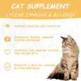 Oem Pet Nutrit Cats Supplement Lysine Advanced Immune System Support Allergy Itch Supplement For Pets