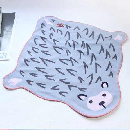 Hedgehog Cartoon printing self-sticky fabric