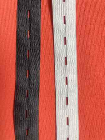 Polyester buttonhole elastic