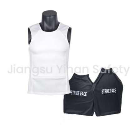 White Stretch Inner Concealed Bulletproof IIIA Protective Vest