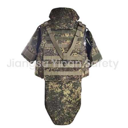 Russian camouflage full protection body armor