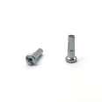 14g 14mm galvanized milled grooved bicycle spoke nipple