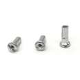 14g12mm flat head milling groove bicycle spoke nipple