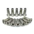 8g motorcycle stainless steel spoke nipple