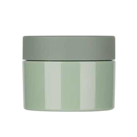 Custom Cosmetic Cream Jars 50g 30g 100g Empty Round White Blue Black Plastic PP Cream Jar For Body Butter Lotion
