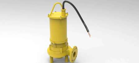 Cast iron submersible sewage pump