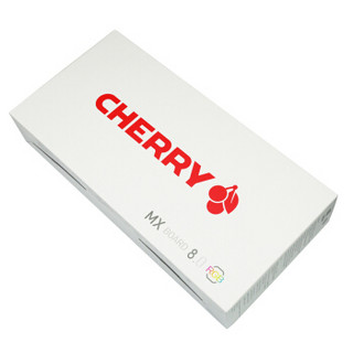 CHERRY Cherry MXBoard8.087 Key Wired Mechanical Keyboard White RGB Black Axis